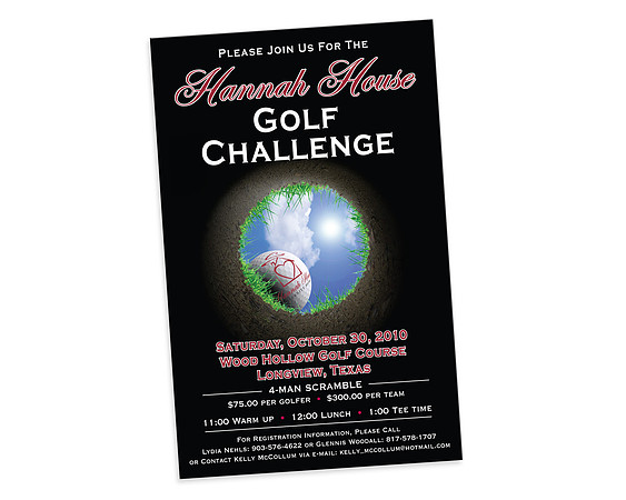 hannah house golf poster