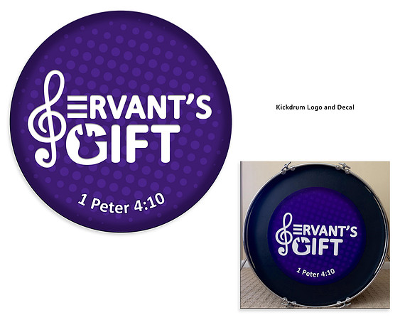 servants gift kickdrum logo