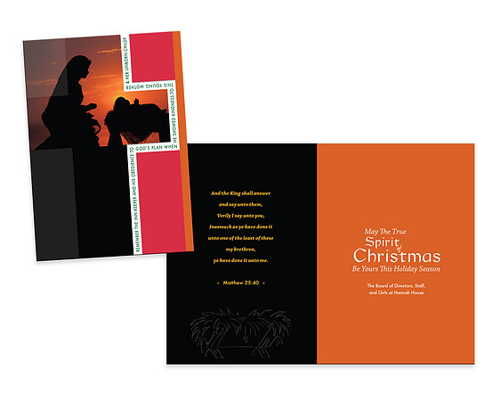 hannah house christmas card