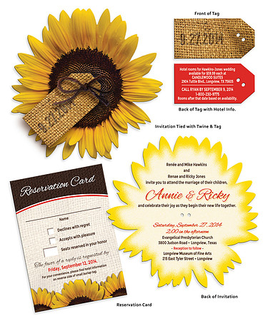 annie-ricky wedding invitation