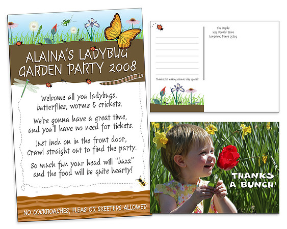 alaina 2nd bd thank you and poster