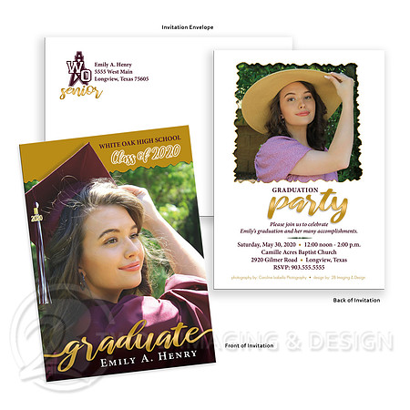 emily henry grad invite