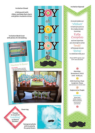 katie baby shower invitation