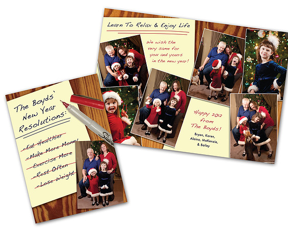 boyd new year card 2011