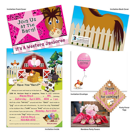 big wishes party co. invitation